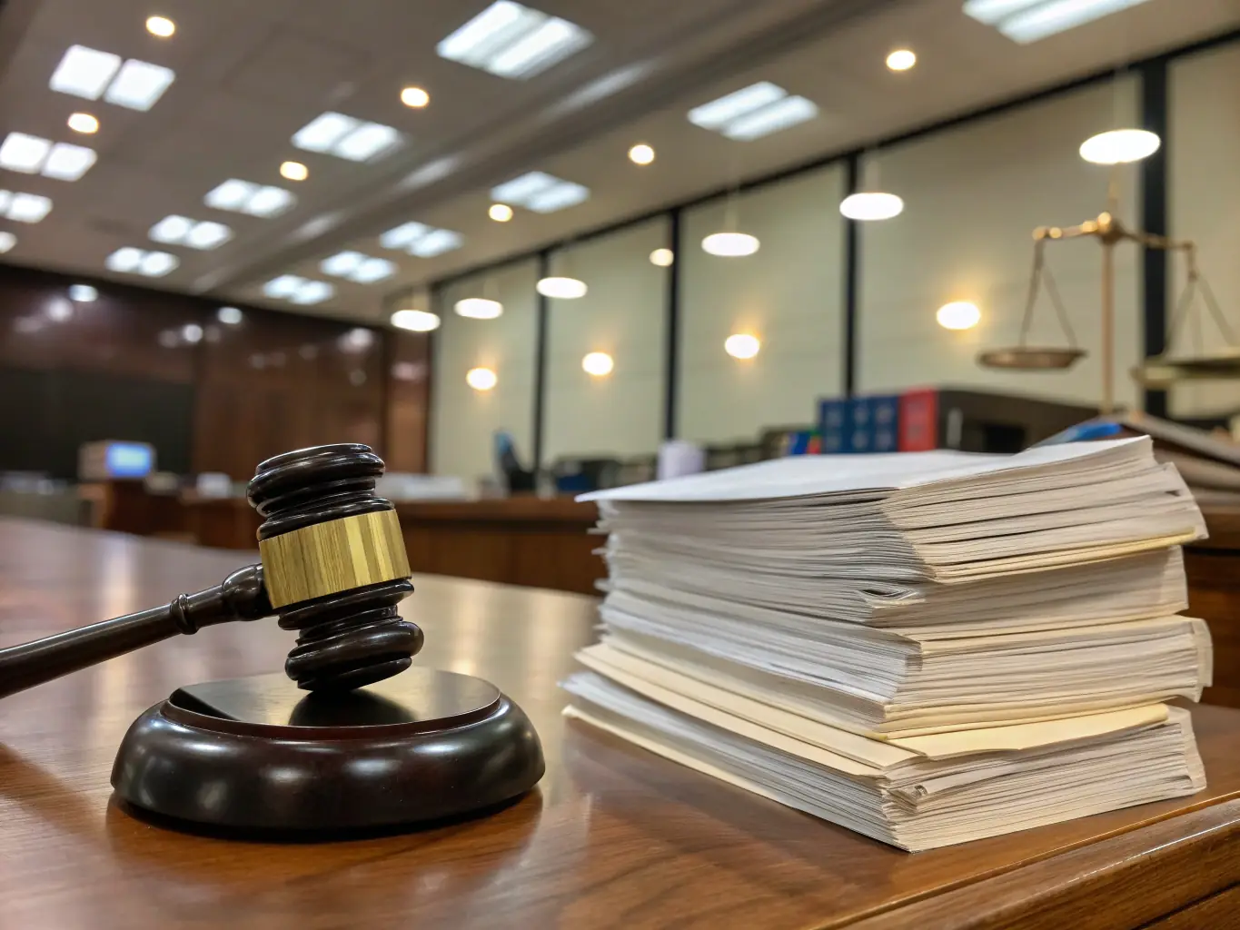 An image of a legal document with a gavel, representing the legal aspects of asset protection and the importance of compliance.